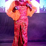 a person standing in front of a stage